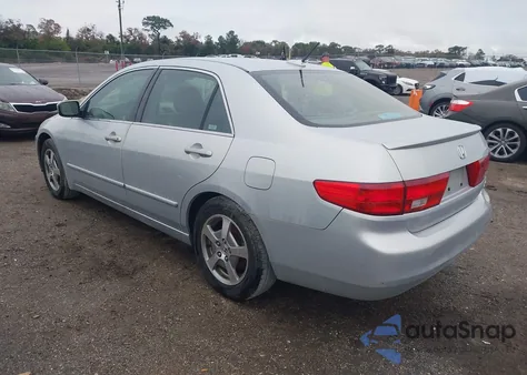 2005 Honda Accord Hybrid Ima from USA, damaged, VIN JHMCN36445C011386